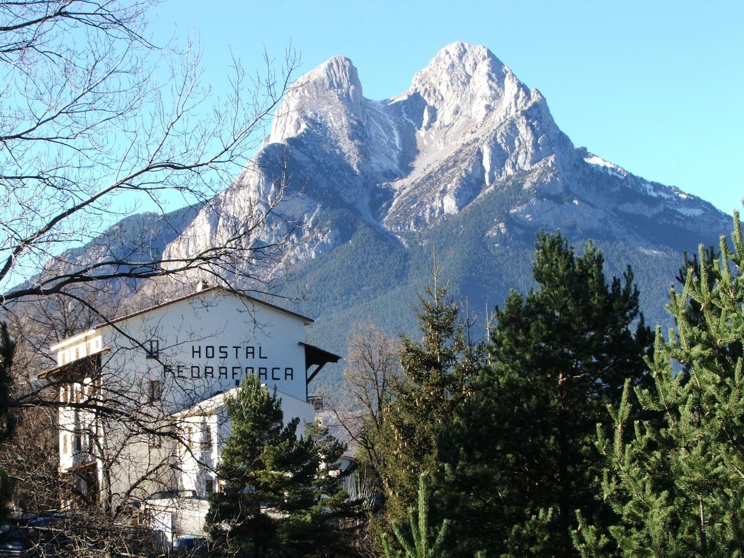 Hostal Pedraforca Saldés Exteriér fotografie